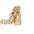 Hermès Hermes Amulettes Kelly Diamond Bracelet Golden  - view 3