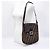 Borsa a Spalla Fendi Mamma Baguette Marrone - vista 3