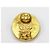Orecchini a bottone martellato Chanel Gold hardware - vista 3