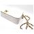 Chanel Classico Senza Tempo Flap Singolo Completo 24K GHW Bianco - vista 12