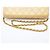 Chanel Timeless Classic Wallet on Chain (WOC) in Hardware Dorato 24K (GHW) Beige - vista 4