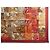 Hermès NUOVO SCIARPA HERMES TUTTO IN QUILT QUADRATO 90 IN SETA ROSSA SCIARPA CATY LATHAM Rosso - vista 4