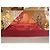 Hermès NUOVO SCIARPA HERMES TUTTO IN QUILT QUADRATO 90 IN SETA ROSSA SCIARPA CATY LATHAM Rosso - vista 6