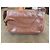 Clutch Louis Vuitton in pelle marrone - vista 2