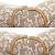 Céline Borsa a mano con motivo carrozza Sulky Celine Marrone Bianco Beige - vista 5