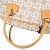 Céline Borsa a mano con motivo carrozza Sulky Celine Marrone Bianco Beige - vista 6