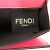 Carteira tri-fold Fendi Baguette Micro Zucca Rosa - vista 8