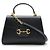 Borsa media Gucci Horsebit 1955 Nero - vista 2