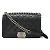 Borsa Chanel Boy Matelassé Coco Mark con catena Nero