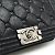 Borsa Chanel Boy Matelassé Coco Mark con catena Nero - vista 9