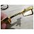 Hermès belt buckle model 5382 hammered for a 32mm strap Gold hardware - view 5
