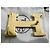 Hermès belt buckle model 5382 hammered for a 32mm strap Gold hardware - view 6