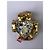 Spilla Pendente Christian Lacroix a Cuore Dorata Gold hardware - vista 2