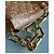 Coussin Louis Vuitton Cushion PM Pelle di Agnello Oro D'oro - vista 5
