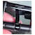 Ceinture Yves Saint Laurent Cassandre en cuir noir  - vue 6