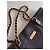 Borsa Tote Gucci Nera in Cotone con Catena Dorata Nero D'oro - vista 4