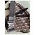 Borsa Christian Dior Saddle Oblique Jacquard Nero Beige - vista 4