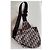 Borsa Christian Dior Saddle Oblique Jacquard Nero Beige - vista 5