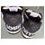Louis Vuitton Baskets LV Trainer Noir Blanc - vue 3