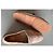 Espadrillas Louis Vuitton Beige Oro Grigio Cotone Pelliccia D'oro - vista 11