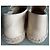 Espadrillas Louis Vuitton Beige Oro Grigio Cotone Pelliccia D'oro - vista 9