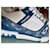 Louis Vuitton LV Trainer di Virgil Abloh Bianco Blu navy - vista 3