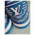 Louis Vuitton LV Trainer di Virgil Abloh Bianco Blu navy - vista 8