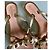 Sandali Valentino Garavani Rockstud bow rosa oro D'oro - vista 2
