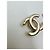 CHANEL fibbia CC turnlock  oro D'oro - vista 3