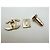 CHANEL fibbia CC turnlock  oro D'oro - vista 6