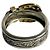 Hermès Hermes Silver 925 K18 Gold Horseshoe Ring Silvery - view 5