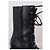 Nodaleto Botas de cuero negras Negro - vista 4