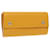 Hermès HERMES Kaierure roll Note Cover Leather Yellow Auth bs19753  ref.1884051