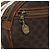 Céline Borsa a spalla in tela Macadam CELINE in pelle PVC marrone oro Auth bs19763 D'oro - vista 15