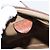 Céline Borsa a spalla in tela Macadam CELINE in pelle PVC marrone oro Auth bs19763 D'oro - vista 17