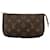 Pochette Accessoire Louis Vuitton Marrom Lona  ref.1885015