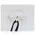 Collana Baccarat Cristallo Gzass Chiaro Nero Oro Auth am7307 D'oro - vista 7