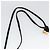 Collana Baccarat Cristallo Gzass Chiaro Nero Oro Auth am7307 D'oro - vista 9