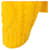 Prada Mohair-Cardigan mit Fell Gelb - Ansicht 14