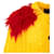 Prada Mohair-Cardigan mit Fell Gelb - Ansicht 7