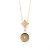 Collana Louis Vuitton Color Blossom NC D'oro - vista 5