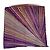 Quadrato in chiffon di seta Missoni Viola Multicolore Porpora