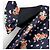 Camiseta de seda y algodón floral Louis Vuitton Resort 2017 Negro - vista 2