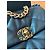 Chanel 19 Small nero oro argento hardware borsa a pattina - vista 3