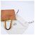 Hermès HERMES Double Sense 28 Borsa a spalla in vitello Sikkim Oro×Souffle Q:2013 Marrone - vista 16