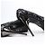 Philipp Plein STARLET Sequin Platform Heel in Size 37 EU - view 10