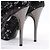 Philipp Plein STARLET Sequin Platform Heel in Size 37 EU - view 14