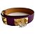 Cinturón Hermès collar de perro morado tamaño 80, nuevo nunca usado, Púrpura