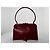 Borsa Prada in pelle di alligatore rossa Rosso - vista 13