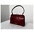 Borsa Prada in pelle di alligatore rossa Rosso - vista 19